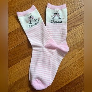 Cheers champagne trouser sock